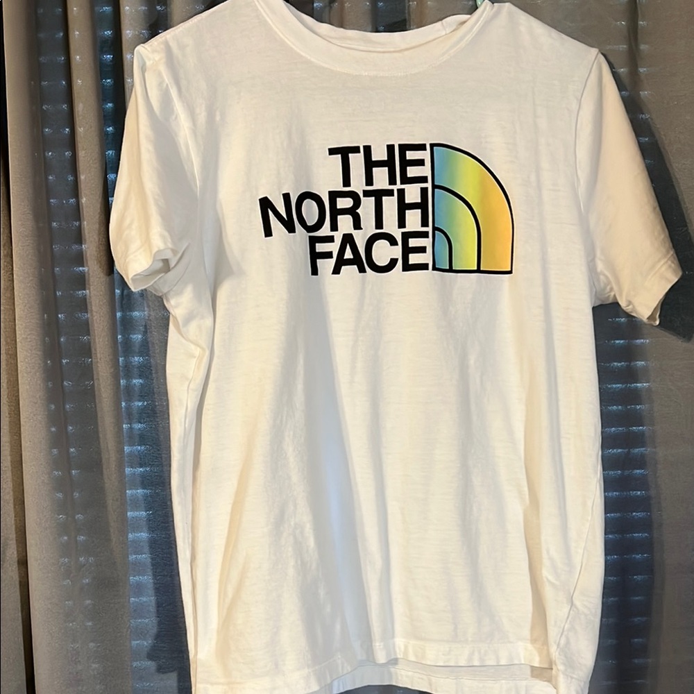 The North Face White Short Sleeve Tee Classic Logo